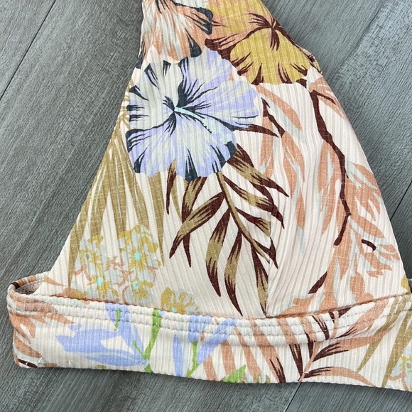 ☀️RIP CURL☀️ PARADISE CALLING L/A TRI PREMIUM SURF CHEEKY PANT BIKINI SET - Picture 16 of 16